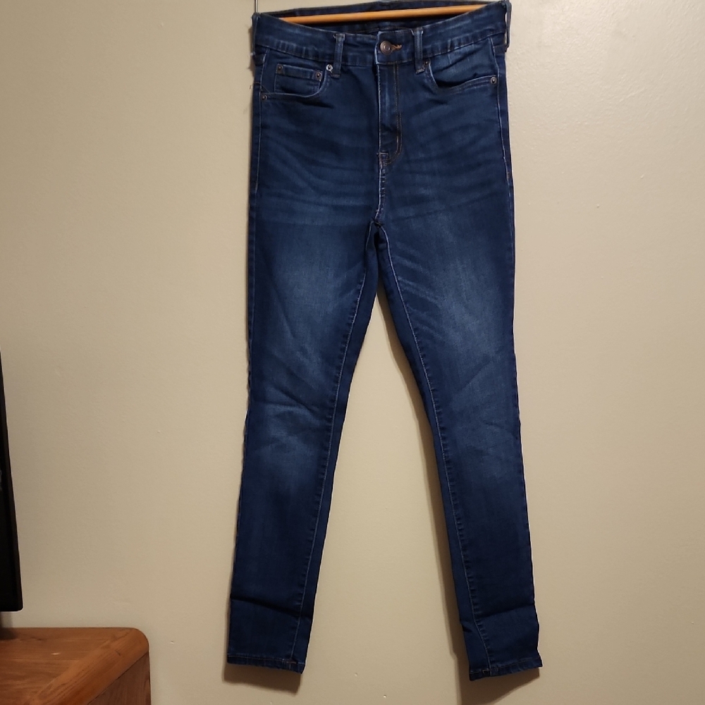 Aeropostale Dark Blue High Rise Jeggings